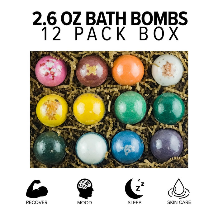 Cosset 2.6oz Bath Bomb 12 Pack