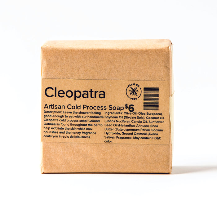 Cleopatra - Cold Process Palm Free Soap