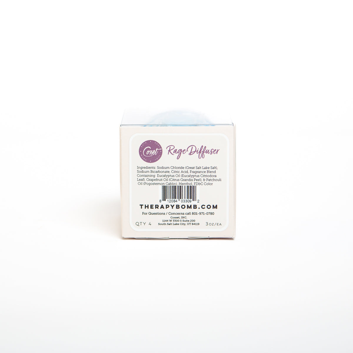 Rage Diffuser Shower Steamer 4 Pack