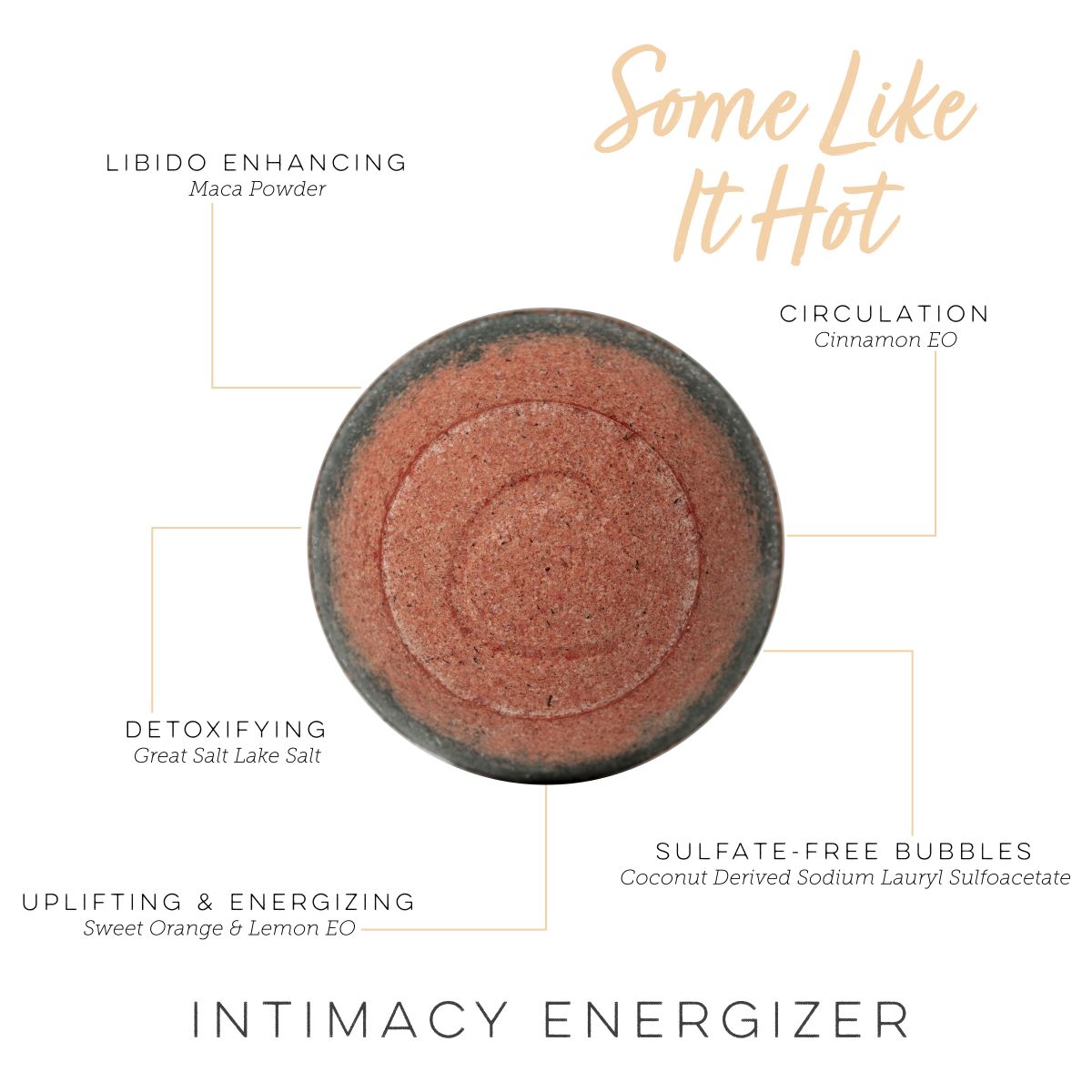 Some Like it Hot Therapy Bath Bomb (Libido - Bubble Bath)