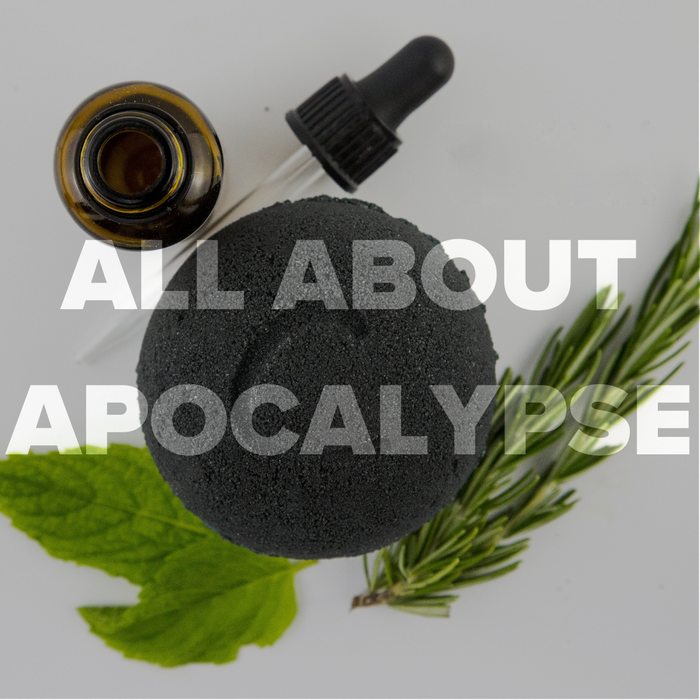 Introducing The #1 Best Selling, Pure Black Bath Bomb: Apocalypse