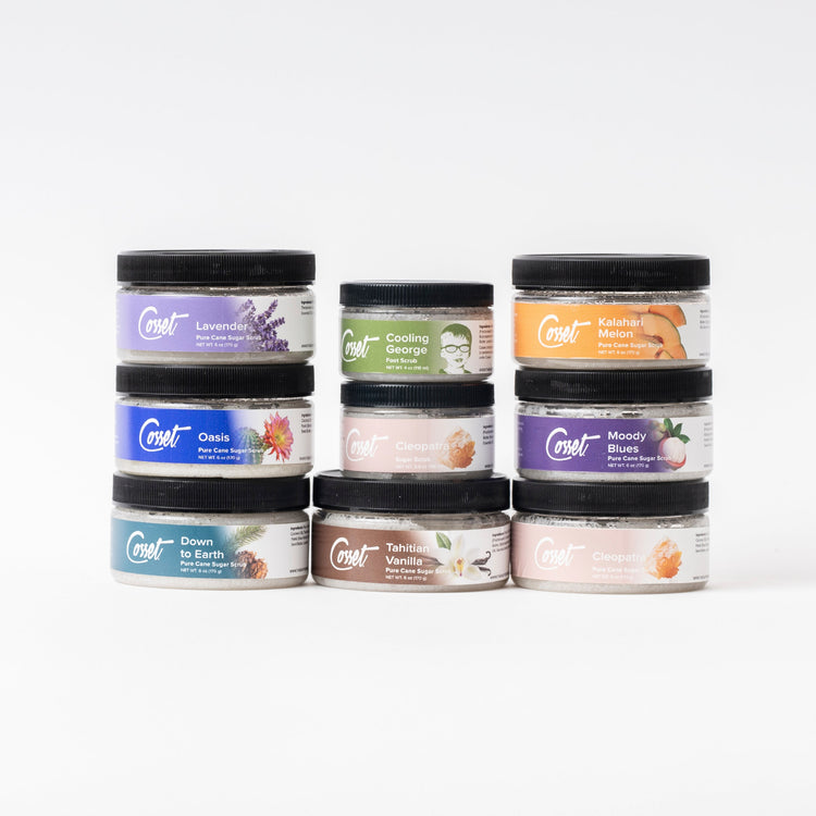 Pure Cane Sugar Scrubs