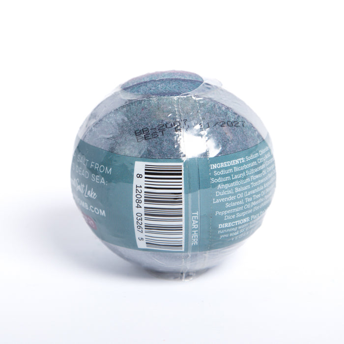Black Lotus Therapy Bath Bomb (Restorative - Bubble)