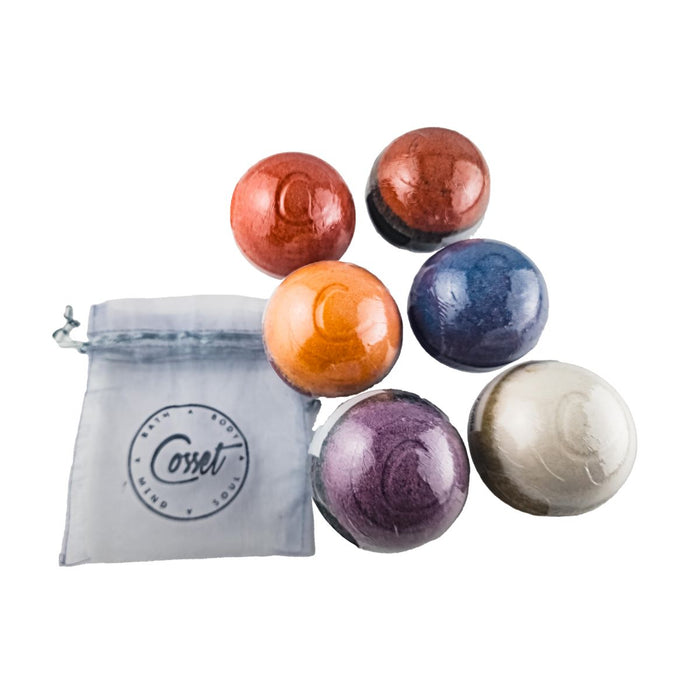 Mood Boost Therapy Bomb 6-Pack (Bath Bombs to Improve Your Mood)