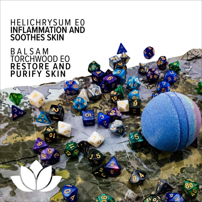 Black Lotus Therapy Bomb (Restorative Bubble Bath)