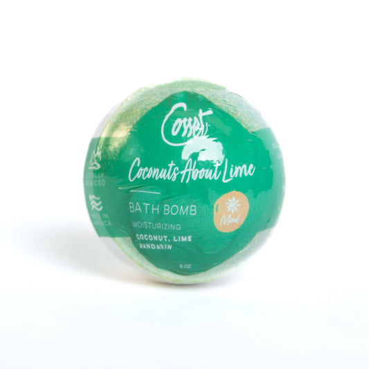 Coconuts About Lime Therapy Bath Bomb (Moisturizing)