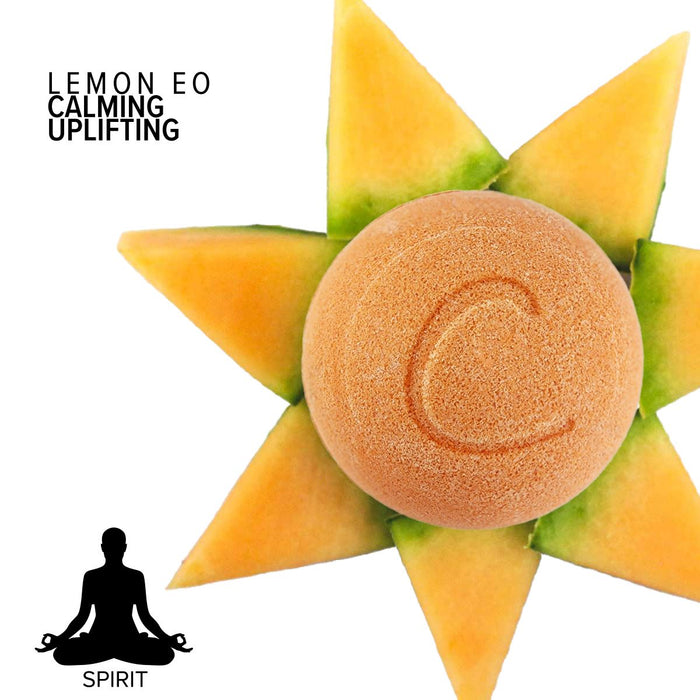 Kalahari Melon Therapy Bomb 6-Pack (Uplifting Bubble Bath Bombs)