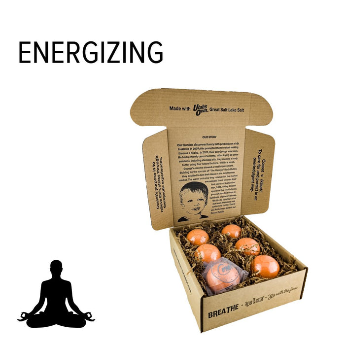Kalahari Melon Therapy Bomb 6-Pack (Uplifting Bubble Bath Bombs)