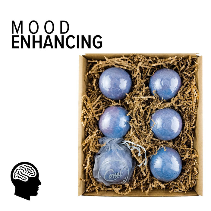 Moody Blues Therapy Bomb 6-Pack (Mood Ring Milk Bath Bombs)