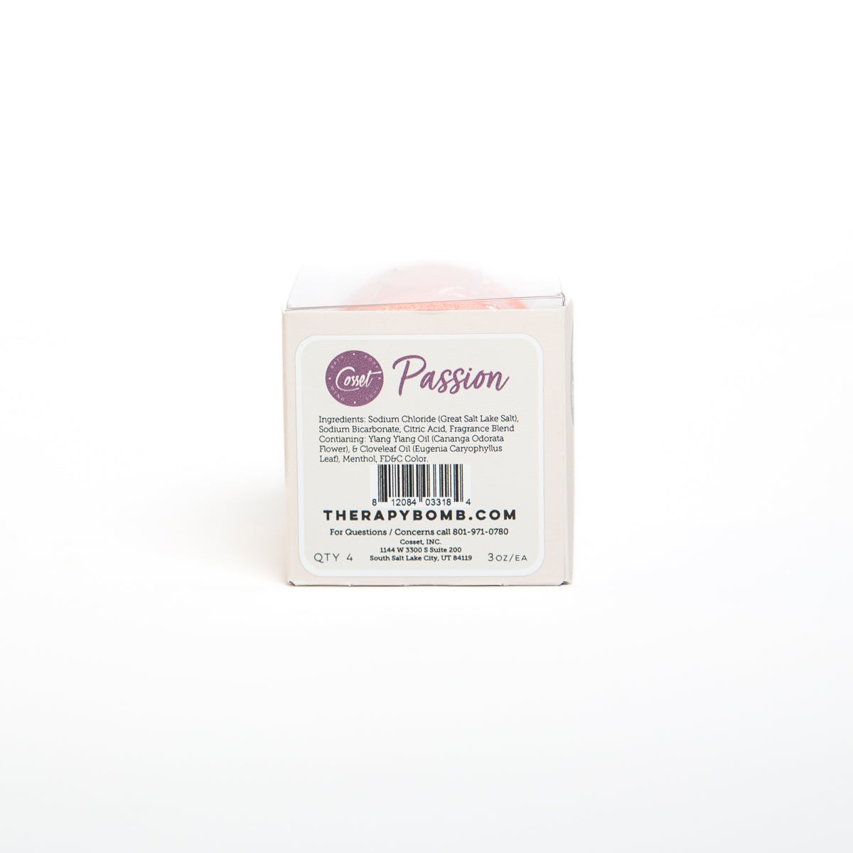 Passion Shower Steamer 4 Pack