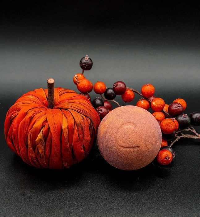 Pumpkin Spice Therapy Bomb 6-Pack (Autumn Seasonal Milk Bath Bombs)