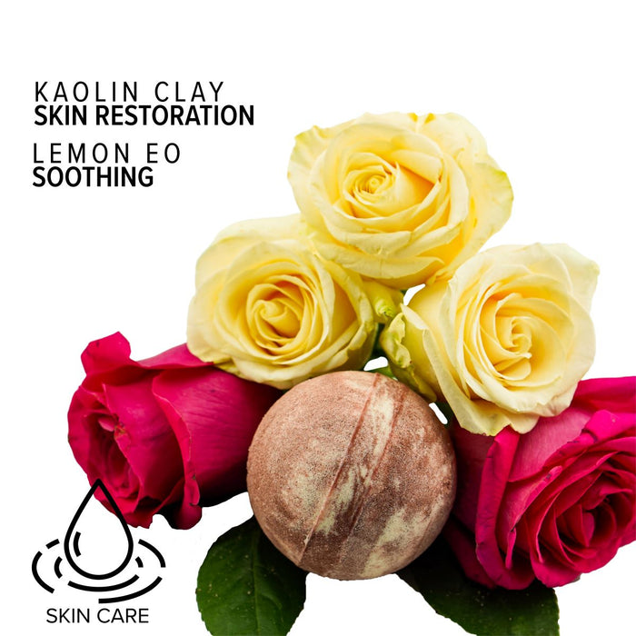 Rosie Therapy Bomb 6-Pack (Skin Restoration Milk Bath Bombs)