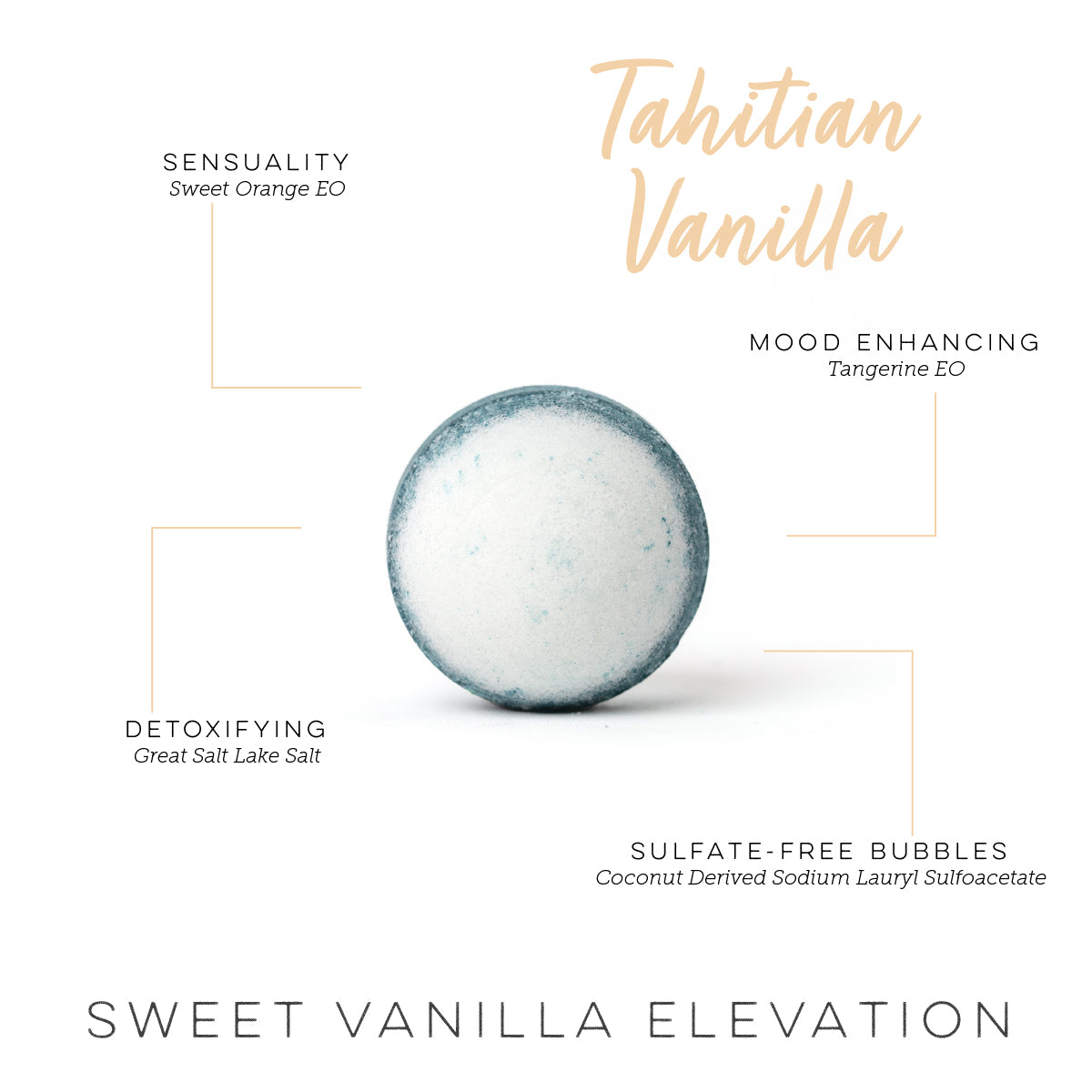 Tahitian Vanilla Bath Marble