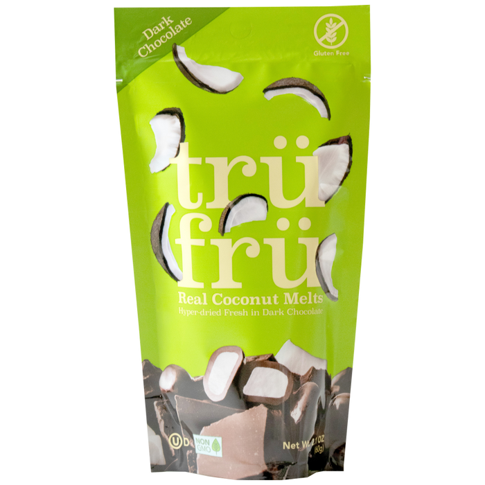 Trü Frü - Dark Chocolate Coconut Melts (2.1oz)