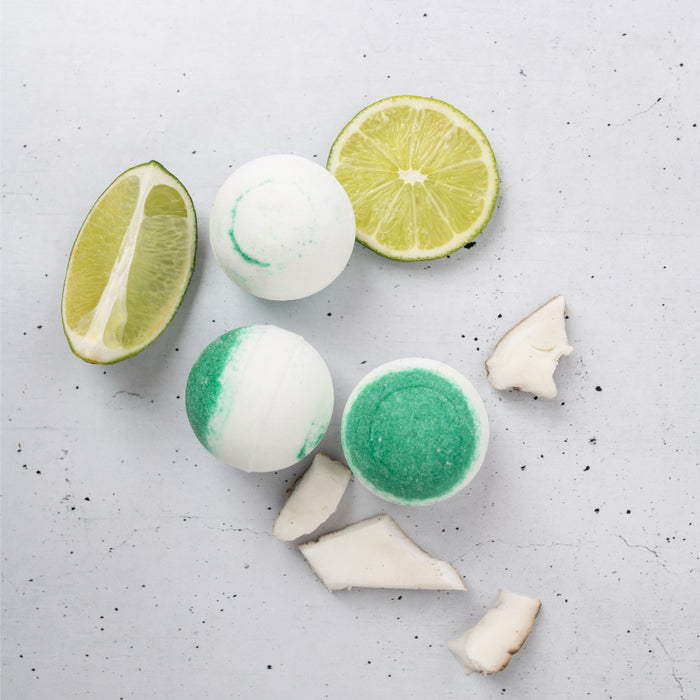 Coconuts About Lime Bath Marble