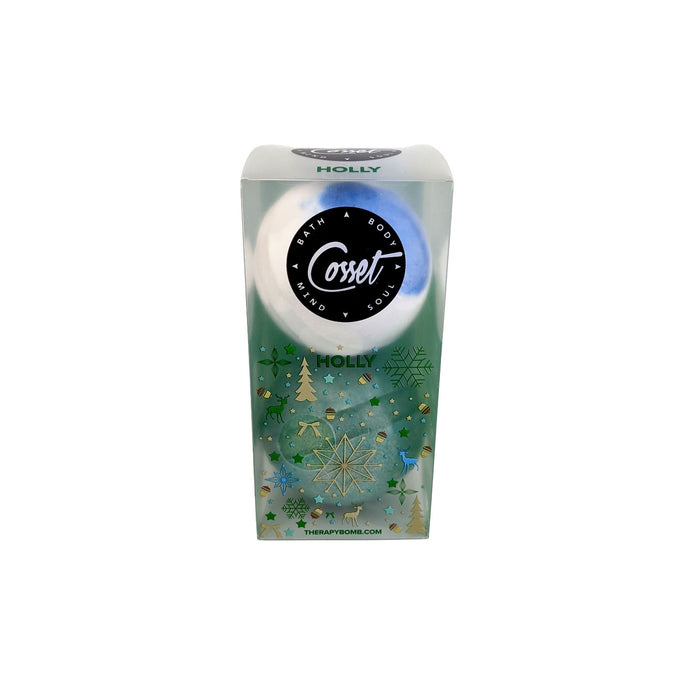Holly Therapy Bomb Two Pack (Winter Seasonal Bath Bombs)