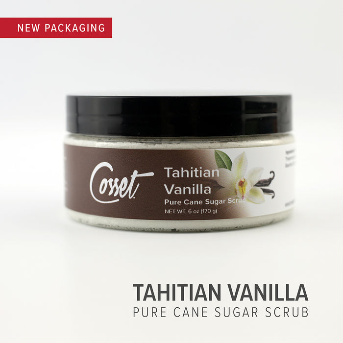 Tahitian Vanilla Pure Cane Sugar Scrub